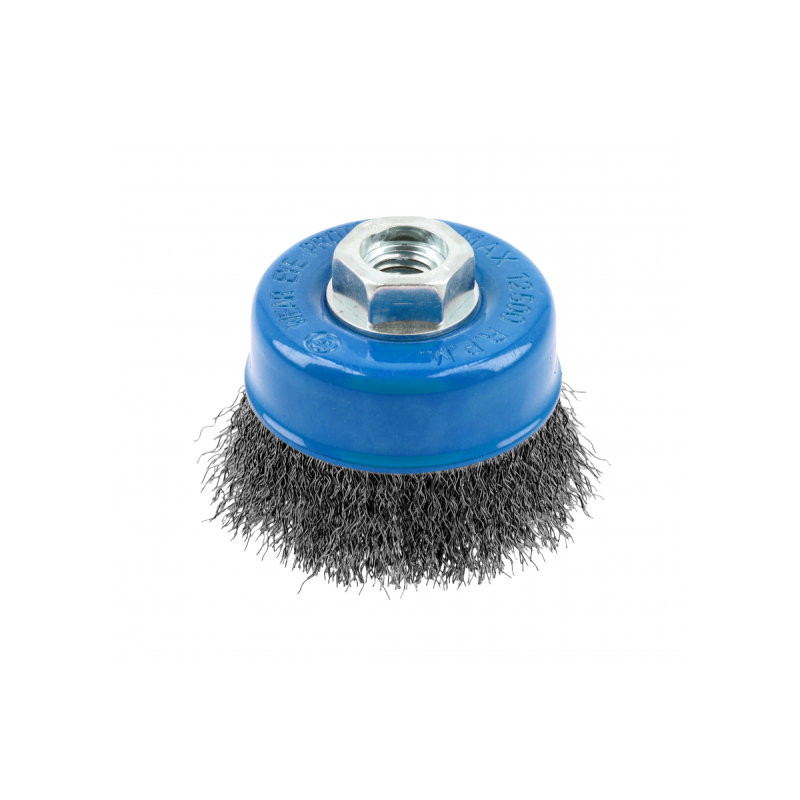 Щітка чашкова  М14, 75 мм,  дріт з нержавіючої сталі HOEGERT HT7D739