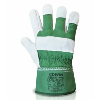 Рукавички утеплені комбіновані спілкові EDWIN арт. 4221 Рукавички утеплені комбіновані спілкові EDWIN арт. 4221