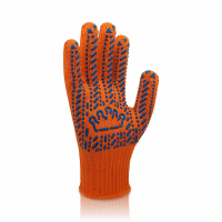 Рукавички з ПВХ кр. ущільнені 5612 -КОРОНА -ПОМАРАНЧ- Рукавички з ПВХ кр. ущільнені 5612 -КОРОНА -ПОМАРАНЧ-