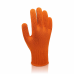 Рукавички з ПВХ кр. ущільнені 5612 -КОРОНА -ПОМАРАНЧ-