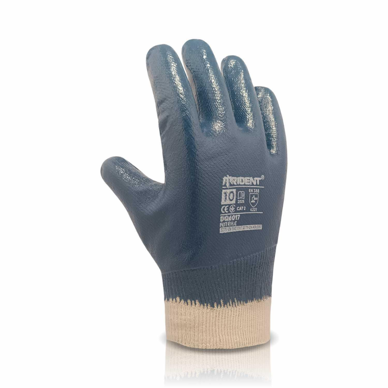 Рукавички нітрил з м'яким манжетом TRIDENT ВТ DQ6017