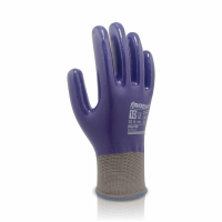 Рукавички поліестрові 13класу повне покриття нітрилом арт.DQ613B