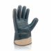 Рукавички трикотажні, посилене нітрилове покриття з твердим манжетом "HAMMER" арт.DQ6417 