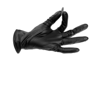 Одноразові нітрилові рукавички WENNE HOEGERT HT5K776 чорні (100 шт.)