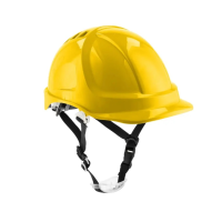 Каска захисна ЖОВТА  універсальний розмір PLONER HOEGERT HT5K194