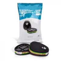 Фільтр polyGARD Trident 703 ABEK1 для захисту від органічних та неорган. парів кислих газів аміаку