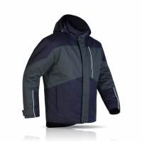 Куртка УТЕПЛЕНА "Хамелеон" чорна/темно-сірий Куртка УТЕПЛЕНА "Хамелеон" чорна/темно-сірий