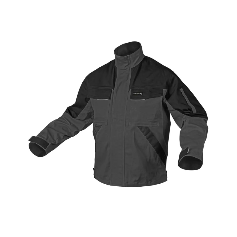 Куртка робоча EDGAR ТЕМНО-СІРИЙ HOEGERT HT5K284-2