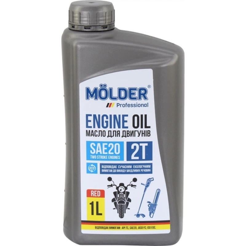 Олива MOLDER ENGINE OIL 2T SAE20 -1л- MA01220