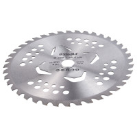 Диск для тримера з твердосплавними напайками ø255x25.4 40T 4 підрізні лопаті (SIGMA) (5624601)