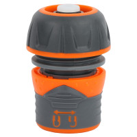 Конектор 1/2" швидкоз'ємний для шлангу 3/4" аквастоп з замком (5015454)