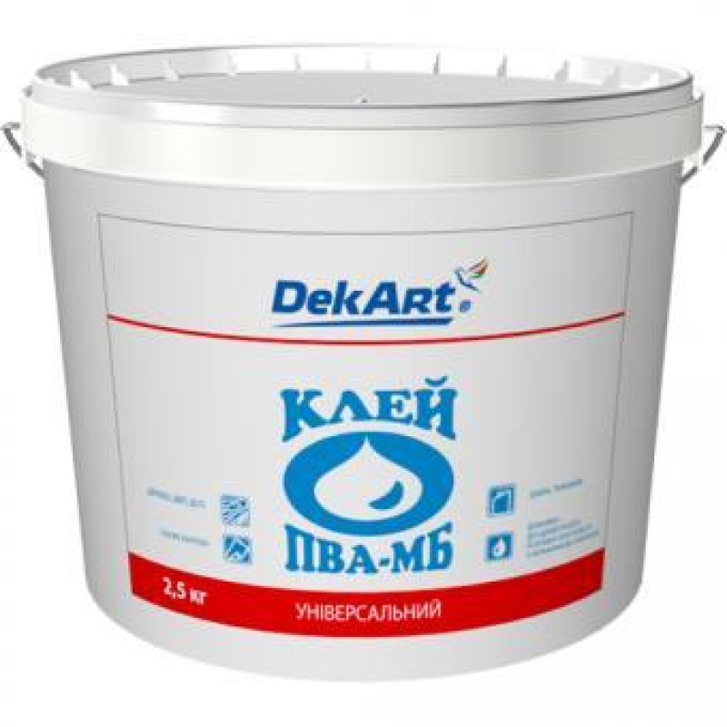 Клей ПВА-МБ універсальний ТМ DekАrt - 1 кг Клей ПВА-МБ універсальний ТМ DekАrt - 1 кг
