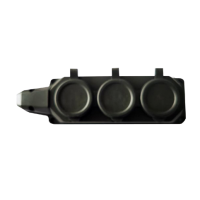 Колодка 3 гнізда з/з каучук MARSO 16A IP44 62-53-33