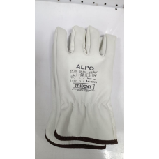 Рукавички  шкіряні на флісовій підкладці // TRIDENT ALPO