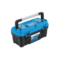 Ящик пласт. для інструменту 22“, знімний органайзер,мет.петлі HOEGERT HT7G063