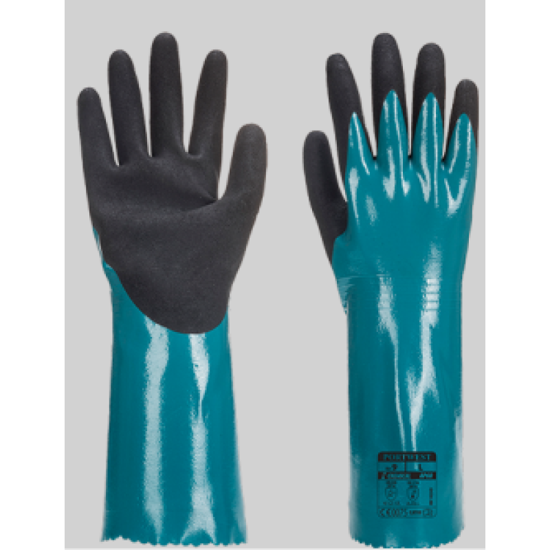 Рукавички нітрилові з піщаним покриттям Lite - AP60 - PORTWEST