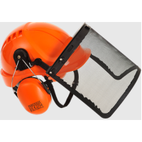 Комплект лісника (каска, навушники, щиток сітка) (PW98)