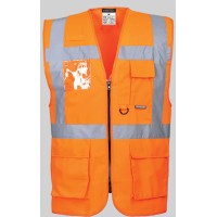 Жилет Berlin Executive ПОМАРАНЧЕВИЙ S476 р.XL