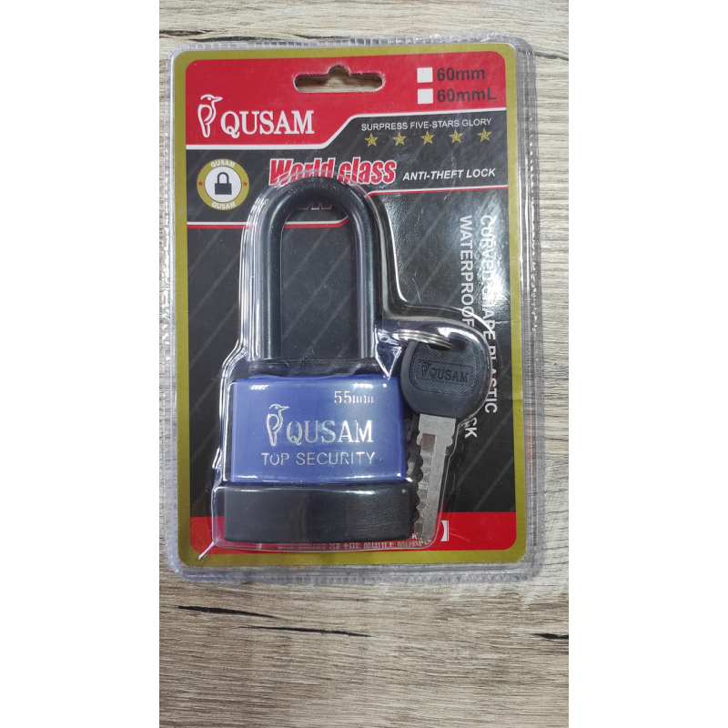 Замок наісний всепогодній 40 мм, подовжена дужка MTX 918229