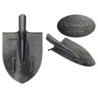 Лопата штикова з ребрами (лак)