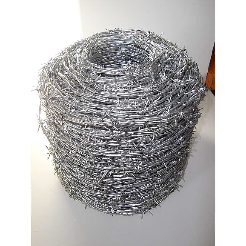 Дріт колючий двоосновний оцинкований 2,5 мм Дріт колючий двоосновний оцинкований 2,5 мм