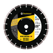 Круг алмазний відрізний 1A1RSS/C3 350*3,5/2,5*10*25,4-11,5-24-HIT BAUMESSER 1A1RSS ASPHALT PRO