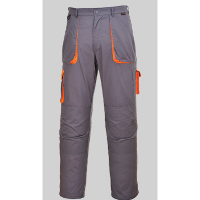 Бруки контрастні // Portwest TX11 XXL, Сірий