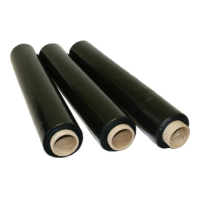 Плівка п/е будівельна 1500*200мкм*50м/п рукав (чорна)