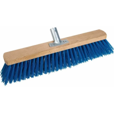 Щітка вулична - металеве кріплення 400мм синій, 60