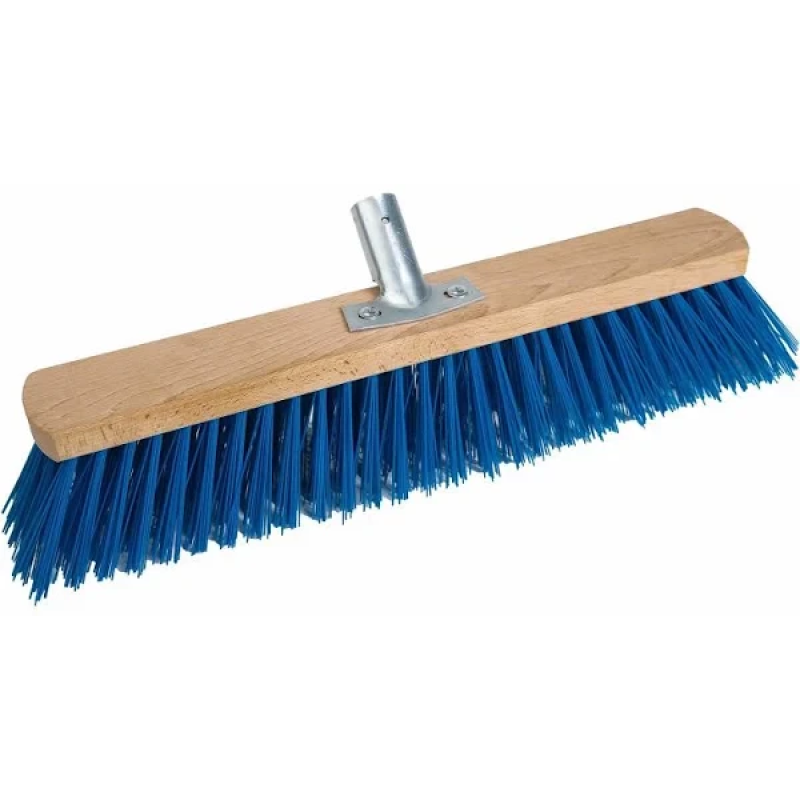 Щітка вулична - металеве кріплення 400мм синій, 50