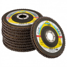 Круг пелюстковий тарілчастий для сталі та нержавіючої сталі SMT 628 Supra 125 x 22,23 мм Р40 Klingspor SMT 325