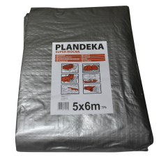 Тент PE TENEXIM SUPER MOCNY 160г/м2 р. 5х6м ±5%, армований з люверсами