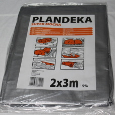 Тент PE TENEXIM SUPER MOCNY 160г/м2 р. 2х3м ±5%, армований з люверсами